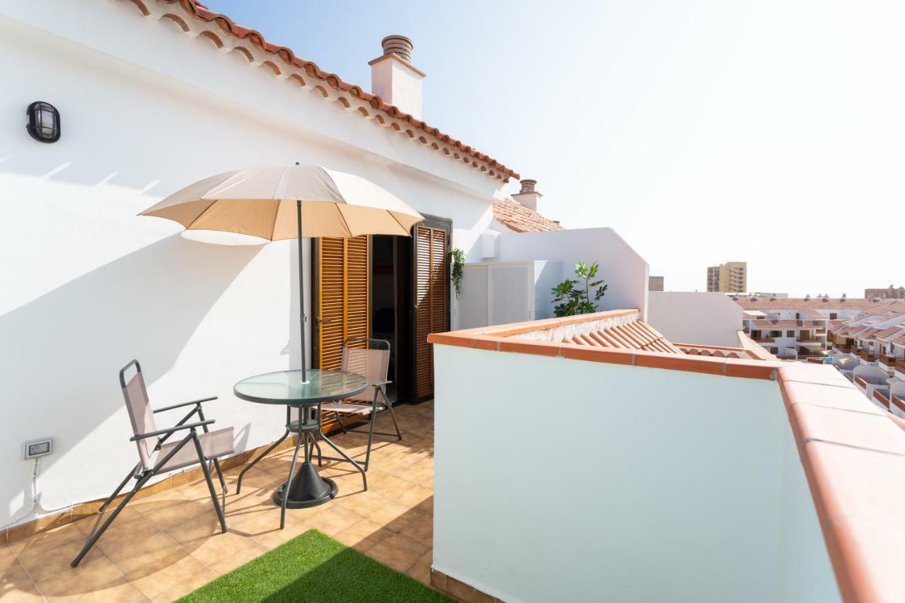 "Las Dos Terrazas": Atico En Complejo Residencial Playa de las Américas Exterior foto